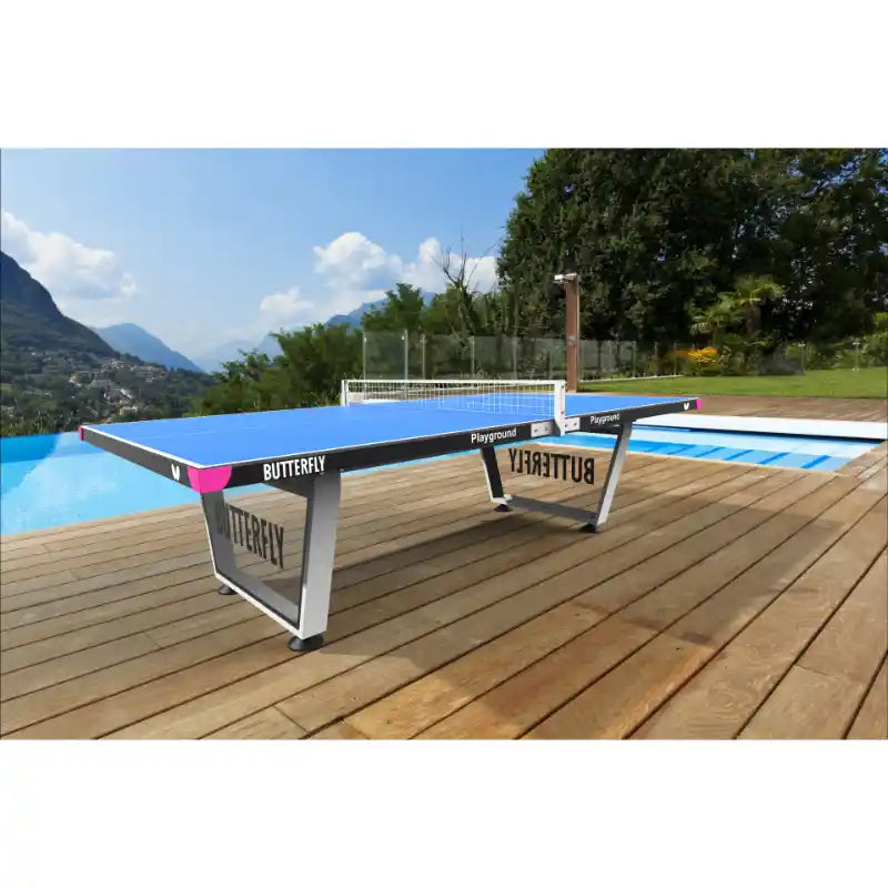 Butterfly Playground Outdoor Table Tennis Table