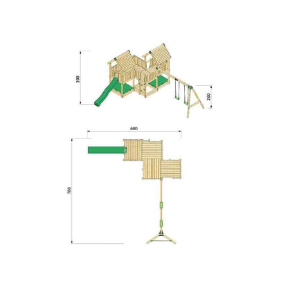 Hy-land Project 6S Climbing Frame