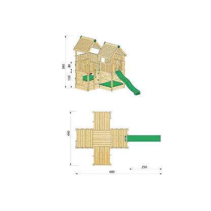 Hy-land Project 7 Climbing Frame