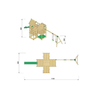 Hy-land Project 7S Climbing Frame