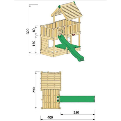 Hy-land Project 3 Climbing Frame