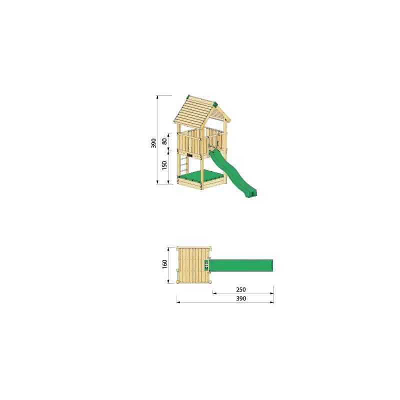Hy-land Project 2 Climbing Frame