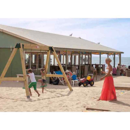 Hy-land Commercial Swing Set with Seats