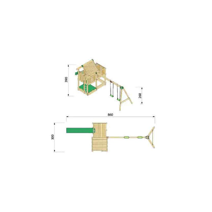 Hy-land Project 3S Climbing Frame