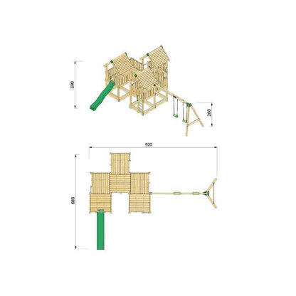 Hy-land Project 8S Climbing Frame